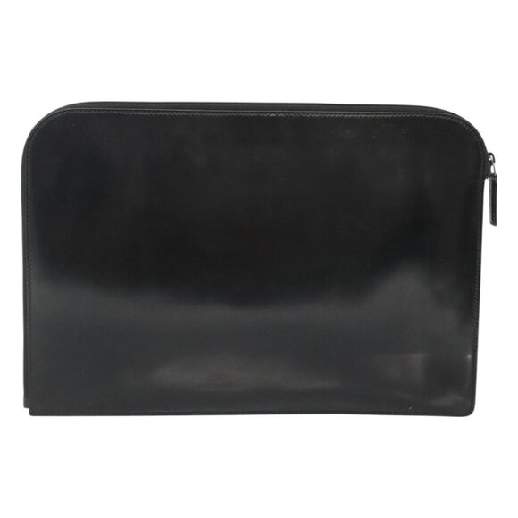 GUCCI Document case Patent leather Black Auth am8564 - Picture 3 of 16